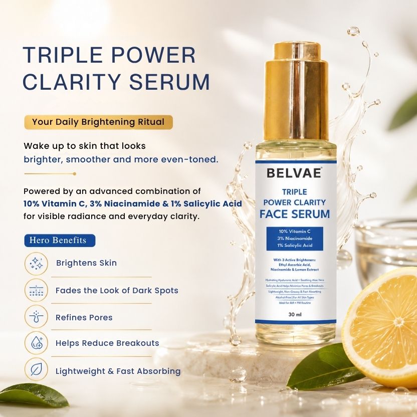 TRIPLE POWER CLARITY FACE SERUM