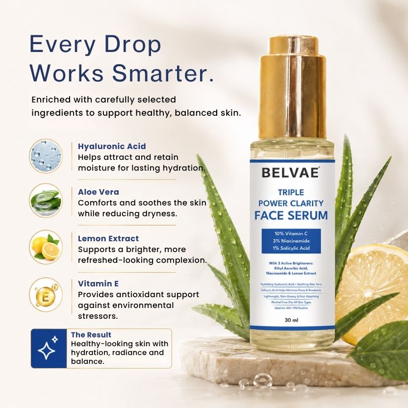 TRIPLE POWER CLARITY FACE SERUM
